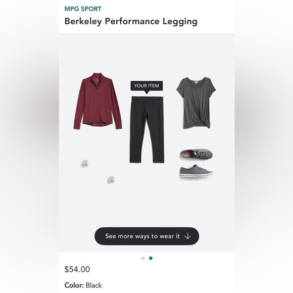 MPG mid-rise capri leggings - Picture 11 of 12